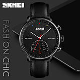 Класичний чоловічий годинник Skmei 1399 Black, фото 5
