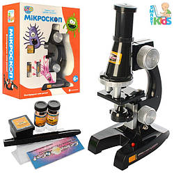 Дитячий мікроскоп з набором для досліджень 2119