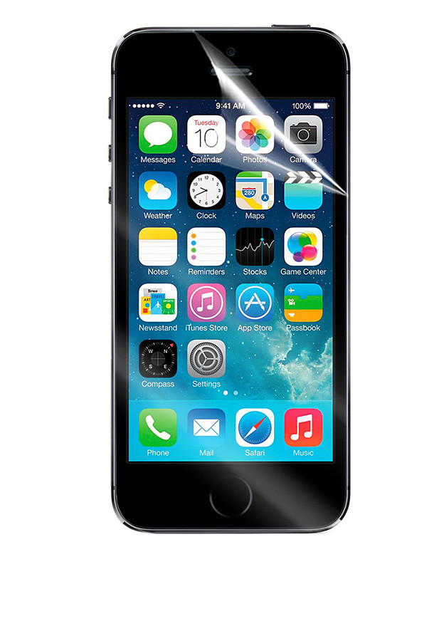 Глянсова захисна плівка на Apple iPhone 5s - фото 1 - id-p26702096