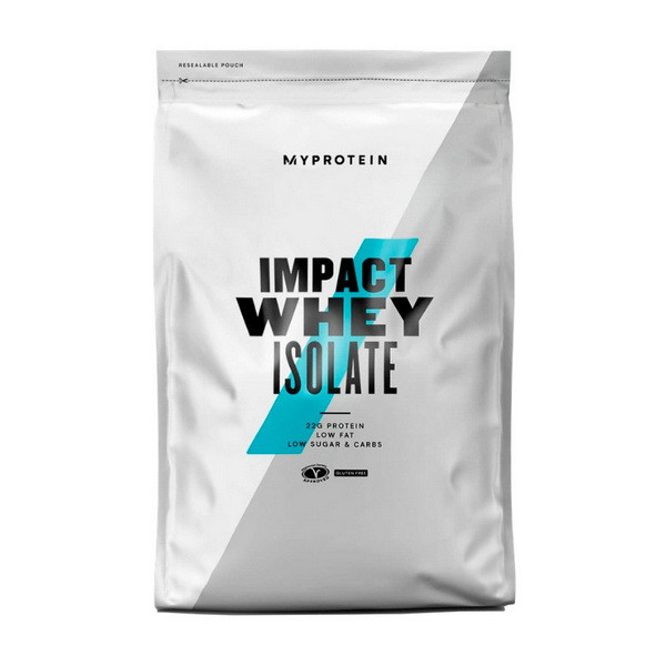 Сироватковий протеїн ізолят MyProtein Impact Whey Isolate (1 кг) майпротеін імпакт вей natural vanilla