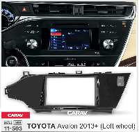 2-DIN переходная рамка TOYOTA Avalon 2013+ (Left wheel), CARAV 11-503