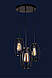Люстри в стилі лофт Levistella 907014F-3 BK (300), фото 2