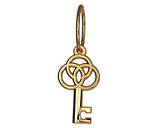 Підвіска срібна Ключик, фото 3