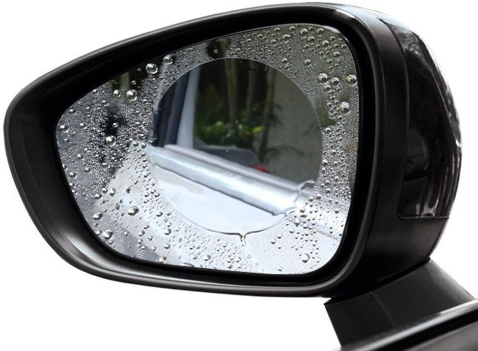 Защитная пленка Антидождь на боковые зеркала автомобиля (80х80) (1шт) - фото 1 - id-p1087580009