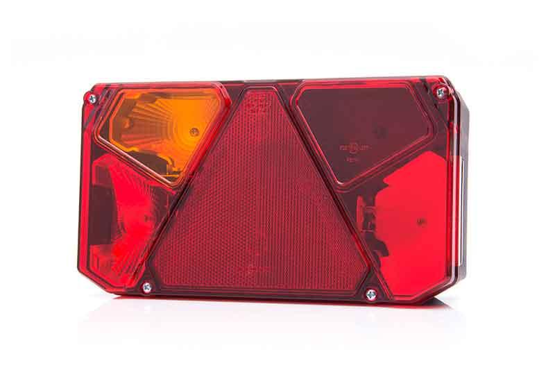 Ліхтар задній на вантажівку WAS 907B W125L лівий, фото 1