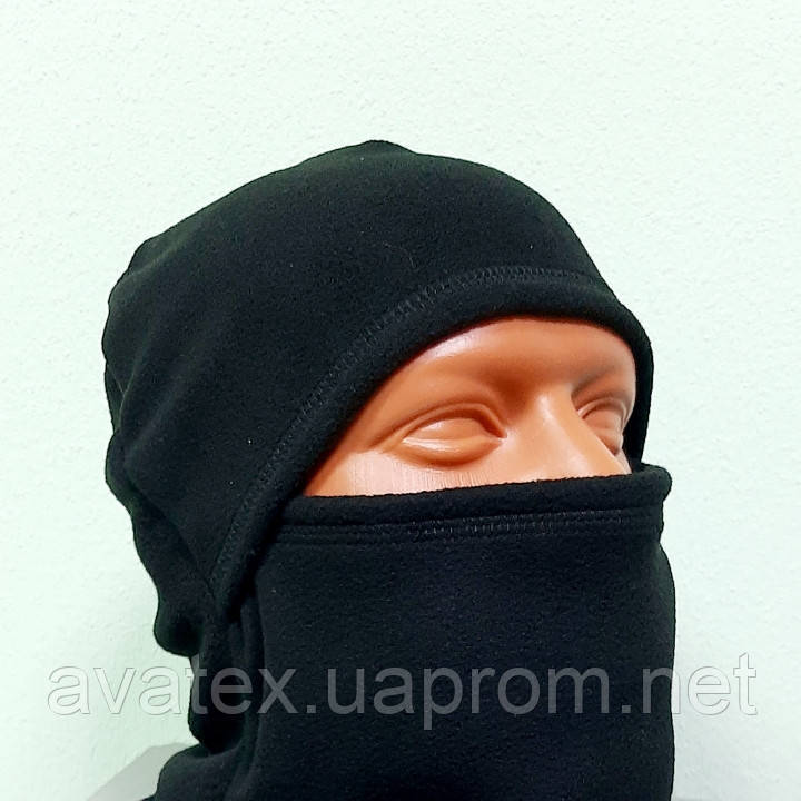 Балаклава флісова чорна
