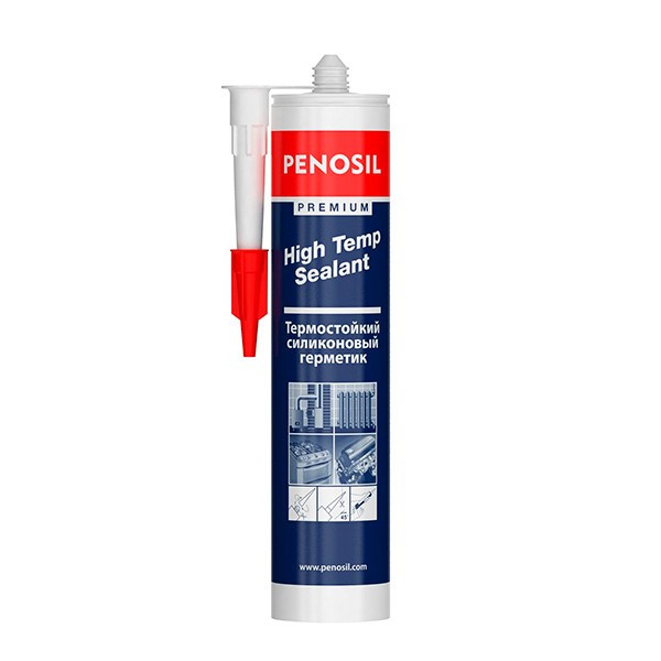 PENOSIL Термостійкий герметик Premium High Temp Sealant 310 ml, червоний