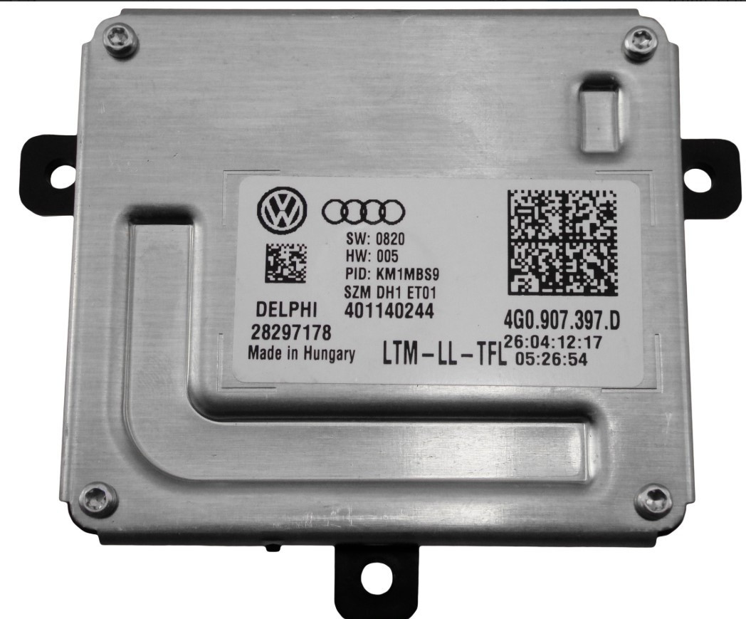 МОДУЛЬ 4G0.907.697.D ПРЕОБРАЗОВАТЕЛЬ LED AUDI A4 B8 A5 A6 C7 A8 Q3