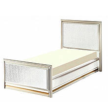 Ліжко односпальні в дитячу кімнату з ДСП/МДФ Фієрія Скай