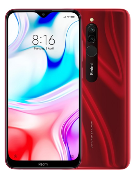 Global Xiaomi Redmi 8 (Ruby Red) 3/32GB 6.22" / Snapdragon 439 / 12+2 Мп / 5000мАч /