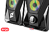 Мультимедійна акустика ERGO SG-110 USB 2.0 Black, фото 4