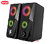 Мультимедійна акустика ERGO SG-110 USB 2.0 Black, фото 3