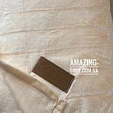 Покривало плед — "Шіншила" Розмір: 220*240 см. М'яке хутряне покривало. Колір — стигла диня., фото 3