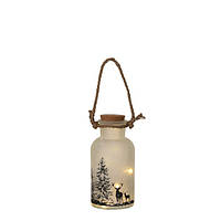 Декоративный фонарик с оленями Luca Lighting