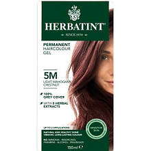 Herbatint, Перманентна фарба-гель для волосся, 5M , світло-махагоновий каштан
