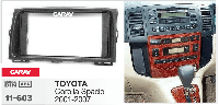 2-DIN переходная рамка TOYOTA Corolla Spacio, Corolla Verso 2001- 2007, CARAV 11-603