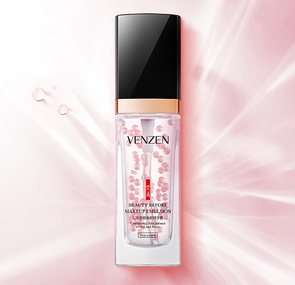 База емульсія для макіяжу Venzen Beauty Emulsion Anti-Whinkle перлинне сяйво проти зморщок 30 g