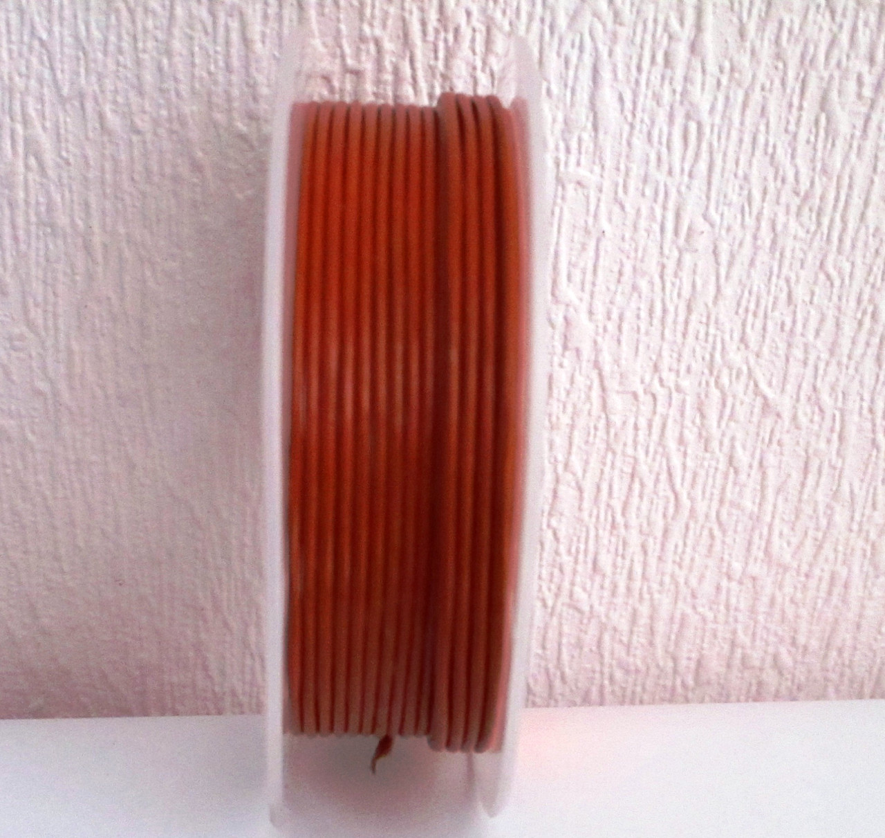 Шкіра кругла гладка коричнева 1,5 мм