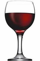 Келих для вина Pasabahce Bistro червоного 225 мл d6,4 см h14,7 см скло (44412/1)