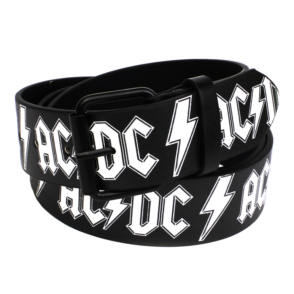Ремінь з друком AC/DC "Back in Black"