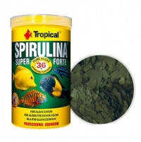 Tropical SUPER SPIRULINA FORTE рослинні пластівці зі спіруліною, 12 г