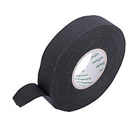 Ізоляційна стрічка тканинна лавсанова 19mm*25m, колір: чорний Certoplast 525 SE Certoplast