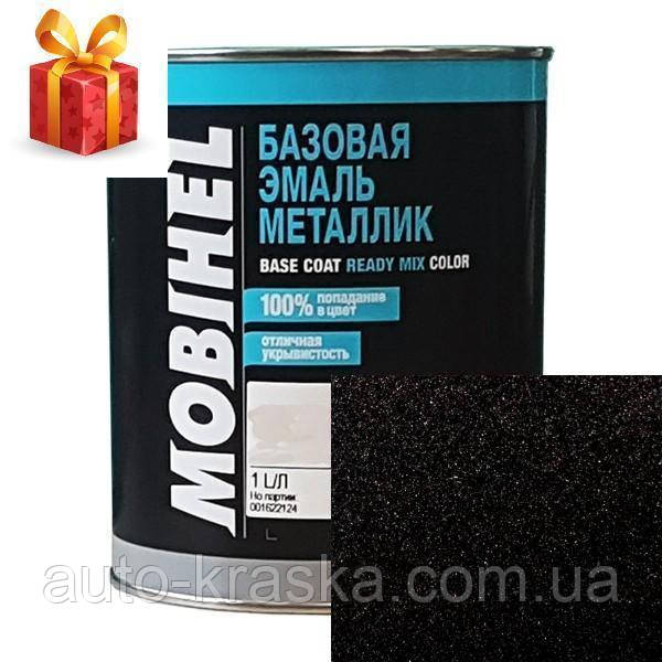 Автофарба Mobihel металік 635 Чорний Шоколад 1 л.