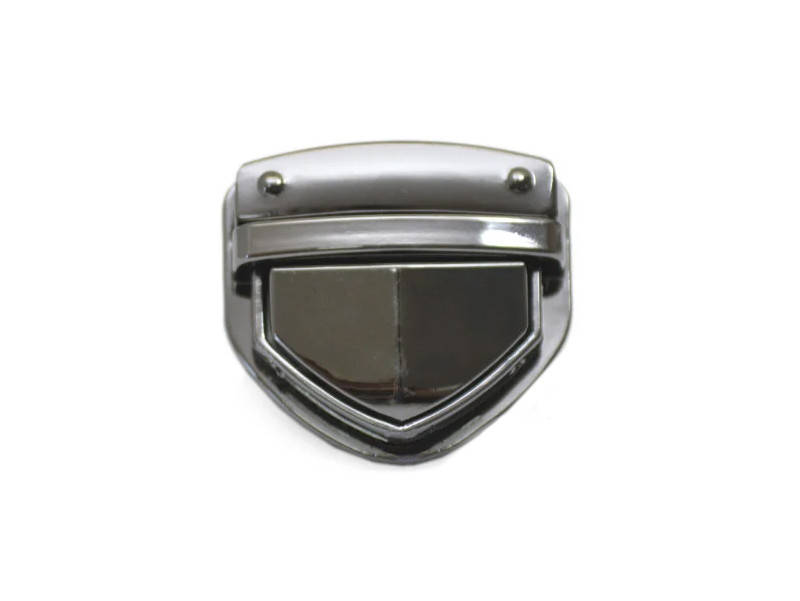 

Замок портфельный 43*39мм, темный никель, Черный