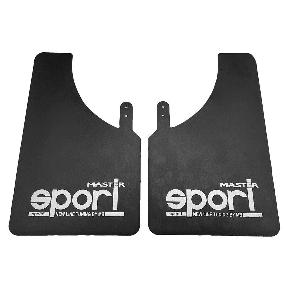 

Брызговики Speed Master с надписью Master Sport 375 х 230 мм (резина) Черные 2 шт.