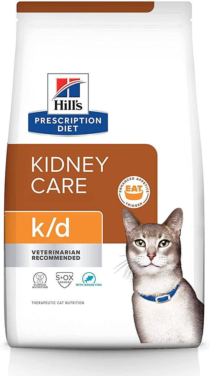 

Hill's Prescription Diet k/d Kidney Care корм для кошек с курицей 3 кг