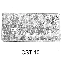Трафарет для стемпинга Christian диск CST-10