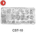 Трафарет для стемпинга Christian диск CST-10, фото 3