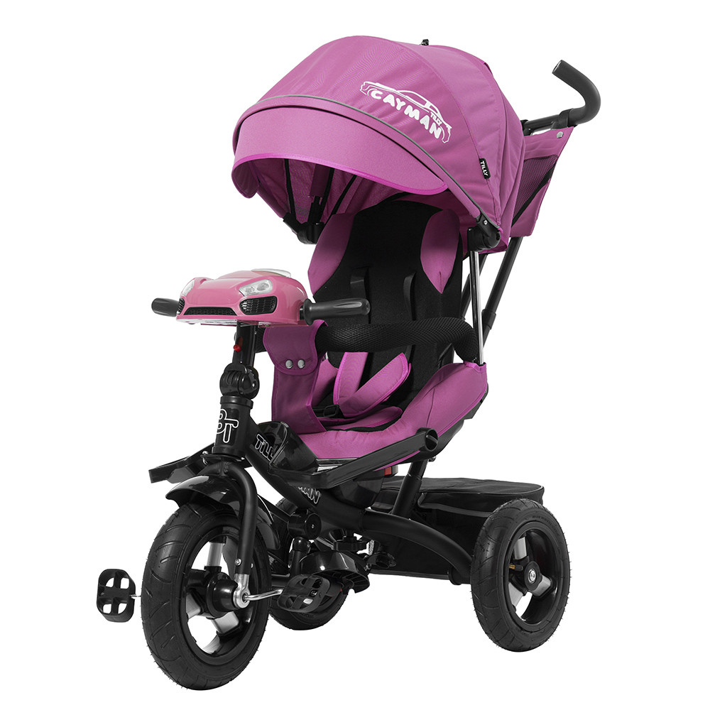 Дитячий триколісний велосипед Cayman, «Tilly» (T-381), колір Purple (фіолетовий)