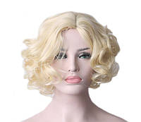 Перука в стилі Мерлін Монро коротке волосся блонд