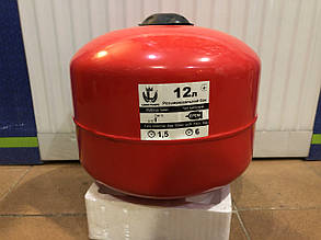 Бак розширювальний для систем опалення 12 л. круглий LIDER PUMPS