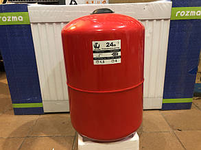 Бак розширювальний для систем опалення 24 л. круглий LIDER PUMPS