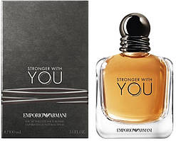 Чоловіча туалетна вода Giorgio Armani Emporio Armani Stronger With You 100 мл (магнітна стрічка)