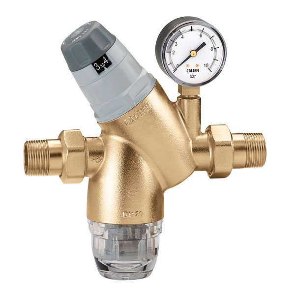 Редуктор тиску води 1/2"  з фільтром 535140 Caleffi (Італія)