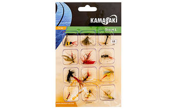 Набір мушок Energofish Kamasaki Fly Set 12шт (84309010)