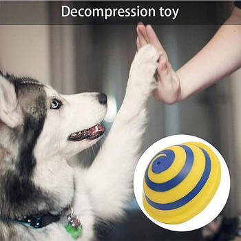 Жувальна іграшка для собак Interactive Decompression Toy зі звуковими ефектами під час натискання