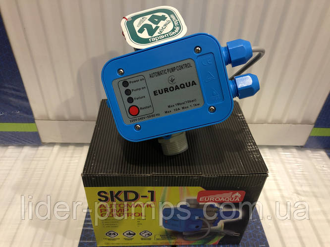Автоматика пресс-контроль для насосов с защитой от сухого хода EUROAQUA ...