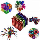 [ОПТ] Головоломка Neocube "Веселка". Магнітні кульки NeoCube, різнокольорові, фото 4