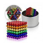 [ОПТ] Головоломка Neocube "Веселка". Магнітні кульки NeoCube, різнокольорові, фото 7