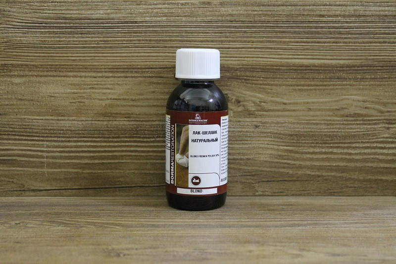 Купить Шеллак классический с воском для дерева, Blond French Polish 30% ...