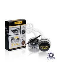 Набір гелевих підводок для очей і брів l'oreal Gel eyeliner 2 in 1