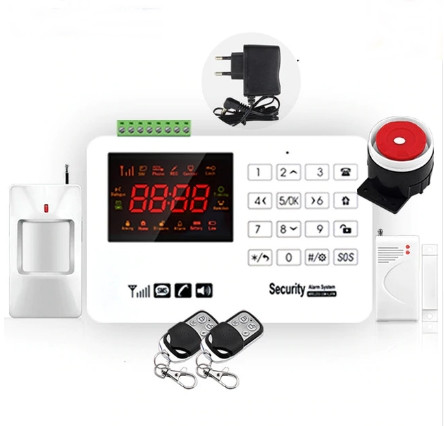 Комплект сигналізації GSM Alarm System GSM40A plus Білий