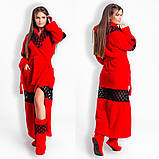 Домашній шикарний махровий жіночий затишний комплект: махрові халати і чобітки для дому. Арт-4800, фото 3