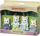 Набір Sylvanian Families Сім'я Шовкових кішок, фото 2