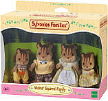 Набір Sylvanian Families Сім'я Горіхових Білок, фото 2