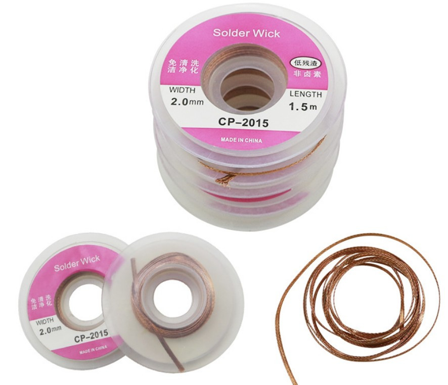 Медная оплетка для снятия и удаления припоя Solder Wick CP2015